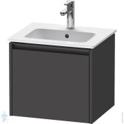 Тумба под умывальник Duravit Ketho.2 440x510x420 подвес., 1 отделение, графит мат. K25061049490000