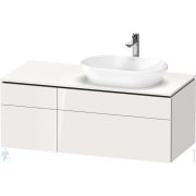 Тумба под раковину Duravit L-Cube 482х1220х550 подвесная, белый глянцевый LC4874022220000