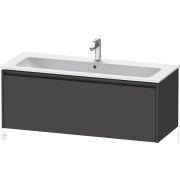 Тумба под умывальник Duravit Ketho.2 440x1210x480 подвес. 1 отделение, графит мат. K25065049490000