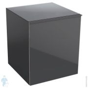 Шкафчик боковой Geberit Acanto (450x520x476) подвесной, цвет лавовый, 1 ящик 500.618.JK.2
