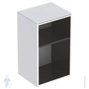 Шкафчик боковой Geberit Smyle Square (360х299х600) без дверей, белый глянец 500.358.00.1