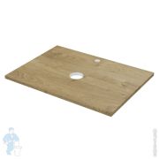 Столешница для тумбы в ванную комнату IDDIS Optima Home, МДФ, 700х505, дуб верона, OPH70BVi89