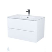 Тумба с умывальником IDDIS Edifice 802х470х500 подвесная, 2 ящика, белый EDI80W0i95K