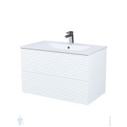 Тумба с умывальником IDDIS Bild 799х452х500 подвесная, 2 ящика, белый BIL80W0i95K
