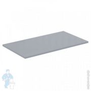 Столешница Ideal Standard CONNECT AIR 804х442х18 серый глянец и белый матовый E0849EQ
