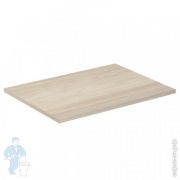 Столешница Ideal Standard CONNECT AIR 604х442х18 коричневое дерево E0848UK