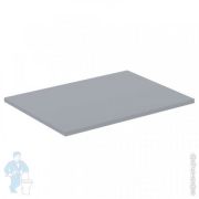 Столешница Ideal Standard CONNECT AIR 604х442х18 серый глянец и белый матовый E0848EQ