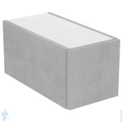 Шкафчик подвесной Ideal Standard ADAPTO 250х245х503 1 ящик, серый камень U8419FX
