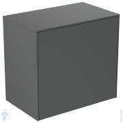 Тумба под раковину Ideal Standard CONCA (600x373x550) 2 ящика, антрацит, со столешницей T4317Y2