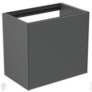 Тумба под раковину Ideal Standard CONCA (600x373x540) 2 ящика, антрацит матовый лак T3991Y2