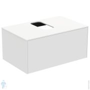 Тумба под раковину Ideal Standard CONCA (800x505x370) 1 ящик, белый, столешница с вырезом T3929Y1