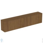 Тумба под раковину Ideal Standard CONCA (2385x372x550) 4 ящика, темный орех, со столешницей T4341Y5