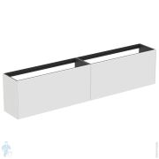 Тумба под раковину Ideal Standard CONCA (2385x372x540) 4 ящика, белый матовый лак T4339Y1