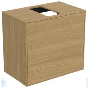 Тумба под раковину Ideal Standard CONCA (600x373x550) 2 ящика, светл орех, столешн.с вырезом T3934Y6