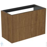 Тумба под раковину Ideal Standard CONCA (800x373x540) 2 ящика, темный орех T4352Y5