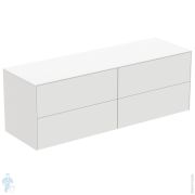 Тумба под раковину Ideal Standard CONCA (1585х505х550) 4 ящика, белый, со столешницей T4325Y1