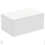 Тумба под раковину Ideal Standard CONCA (800x505x370) 1 ящик, белый, со столешницей T4312Y1