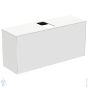 Тумба под раковину Ideal Standard CONCA 1200x373x550 2 ящика, белый, столешница с вырезом T3937Y1