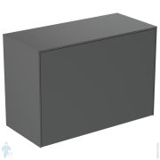 Тумба под раковину Ideal Standard CONCA (800x373x550) 2 ящика, антрацит, со столешницей T4318Y2