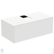 Тумба под раковину Ideal Standard CONCA (1000x505x370) 1 ящик, белый, столешница с вырезом T3930Y1
