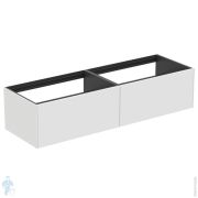 Тумба под раковину Ideal Standard CONCA (1585x505x360) 2 ящика, белый матовый лак T3984Y1