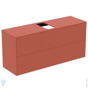 Тумба под раковину Ideal Standard CONCA 1200x373x550 2 ящ внешних, закат, столешн.с вырезом T3949Y3