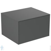 Тумба под раковину Ideal Standard CONCA (600x505x370) 1 ящик, антрацит, со столешницей T4311Y2