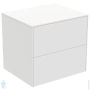 Тумба под раковину Ideal Standard CONCA (600x505x550) 2 ящика, белый, со столешницей T4321Y1