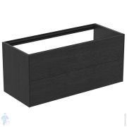 Тумба под раковину Ideal Standard CONCA 1200x505x540 2 ящика внешних, шпон дымный дуб T3945Y4