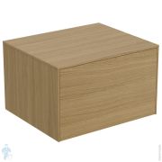 Тумба под раковину Ideal Standard CONCA (600x505x370) 1 ящик, светлый орех, со столешницей T4311Y6