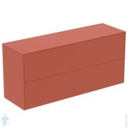 Тумба под раковину Ideal Standard CONCA 1200x373x550 2 ящика внешних, закат, со столешницей T4330Y3
