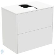 Тумба под раковину Ideal Standard CONCA (600x373x550) 2 ящика, белый, столешница с вырезом T3946Y1