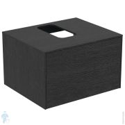 Тумба под раковину Ideal Standard CONCA (600x505x370) 1 ящик, дымн дуб, столешница с вырезом T3928Y4