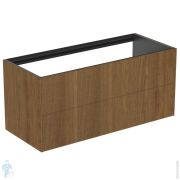 Тумба под раковину Ideal Standard CONCA 1200x505x540 2 ящика внешних, шпон темный орех T3945Y5