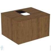 Тумба под раковину Ideal Standard CONCA (600x505x370) 1 ящик, тем орех, столешница с вырезом T3928Y5