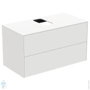 Тумба под раковину Ideal Standard CONCA (1000x505x550) 2 ящика, белый, столешница с вырезом T3942Y1