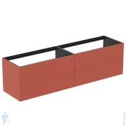 Тумба под раковину Ideal Standard CONCA (1985x505x540) 4 ящика, закат матовый лак T3993Y3