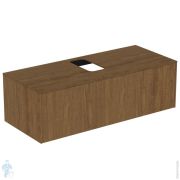 Тумба под раковину Ideal Standard CONCA 1200x505x370 1 ящик, темн орех, столешница с вырезом T3931Y5