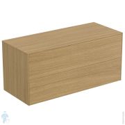 Тумба под раковину Ideal Standard CONCA 1200x505x550 2 ящ внешних, свет.орех, со столешницей T4324Y6