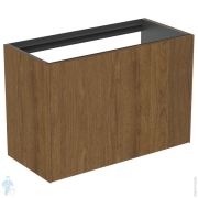 Тумба под раковину Ideal Standard CONCA (800x373x540) 2 ящика, темный орех T3994Y5