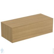 Тумба под раковину Ideal Standard CONCA 1200x505x370 1 ящик, светлый орех, со столешницей T4314Y6