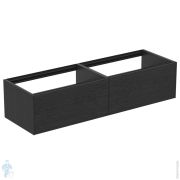 Тумба под раковину Ideal Standard CONCA (1585x505x360) 2 ящика, дымный дуб T3984Y4