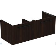 Тумба под умывальник Ideal Standard i life B (1200х505х440) подвесная, 2 ящика, кофейный дуб T5277NW