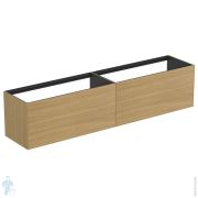 Тумба под раковину Ideal Standard CONCA (2385x505x540) 4 ящика, светлый орех T4336Y6