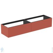 Тумба под раковину Ideal Standard CONCA (1985x505x360) 2 ящика, закат матовый лак T3987Y3