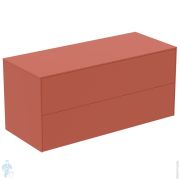 Тумба под раковину Ideal Standard CONCA 1200x505x550 2 ящика внешних, закат, со столешницей T4324Y3