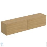 Тумба под раковину Ideal Standard CONCA (2385x505x550) 4 ящика, светлый орех, со столешницей T4338Y6