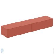 Тумба под раковину Ideal Standard CONCA (2385x505x370) 2 ящика, закат, со столешницей T4335Y3