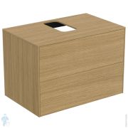 Тумба под раковину Ideal Standard CONCA (800x505x550) 2 ящика, св орех, столешница с вырезом T3941Y6