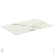 Столешница для тумбы 80 Ideal Standard CONCA (800x505x6) керамическая, calacatta marble T3970DH